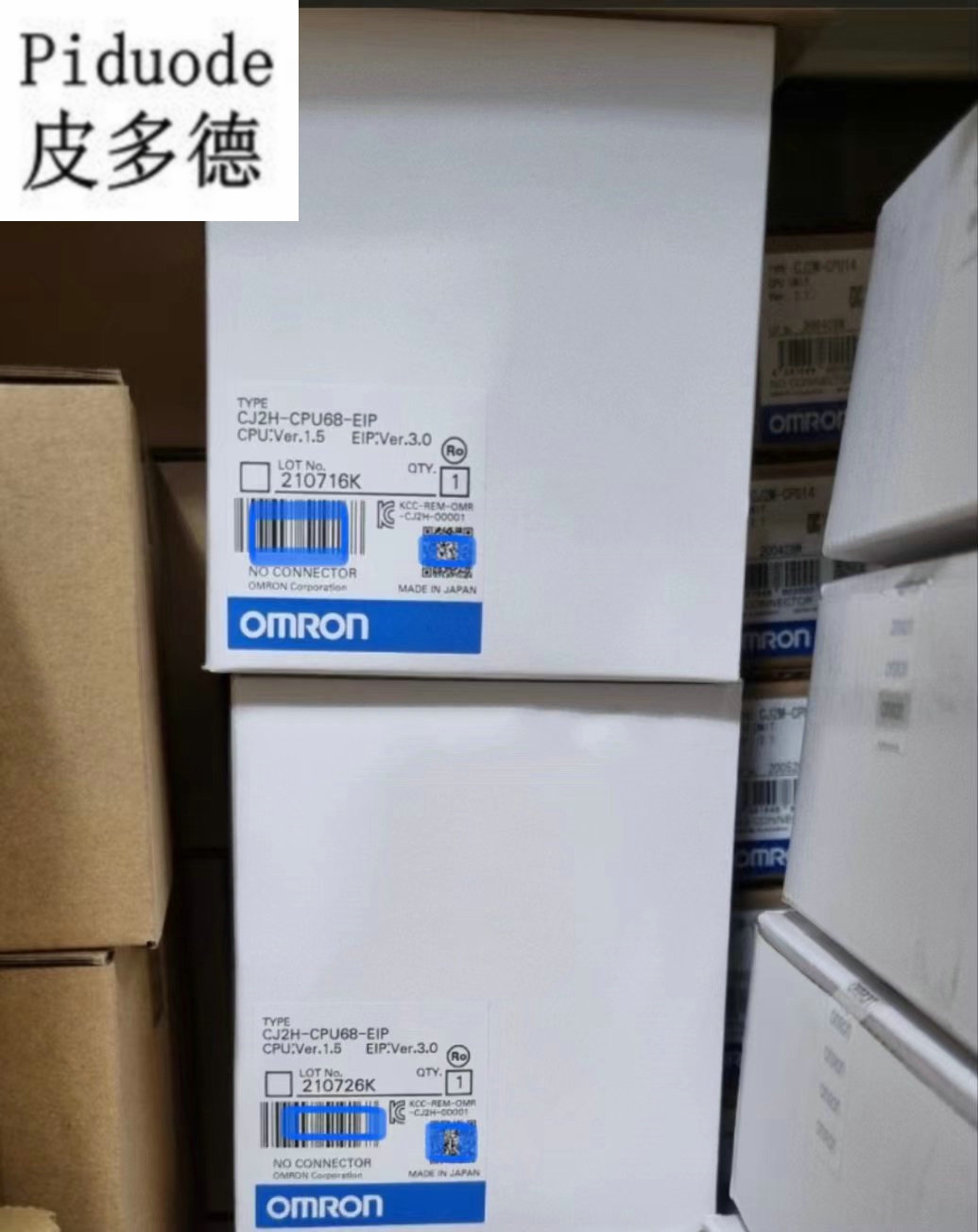 CJ2H-CPU68-EIP欧姆龙 OMRON CPU 单元 原装全新现货