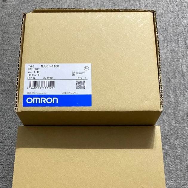 NJ301-1100 欧姆龙 OMRON CPU单元 全新原装正品